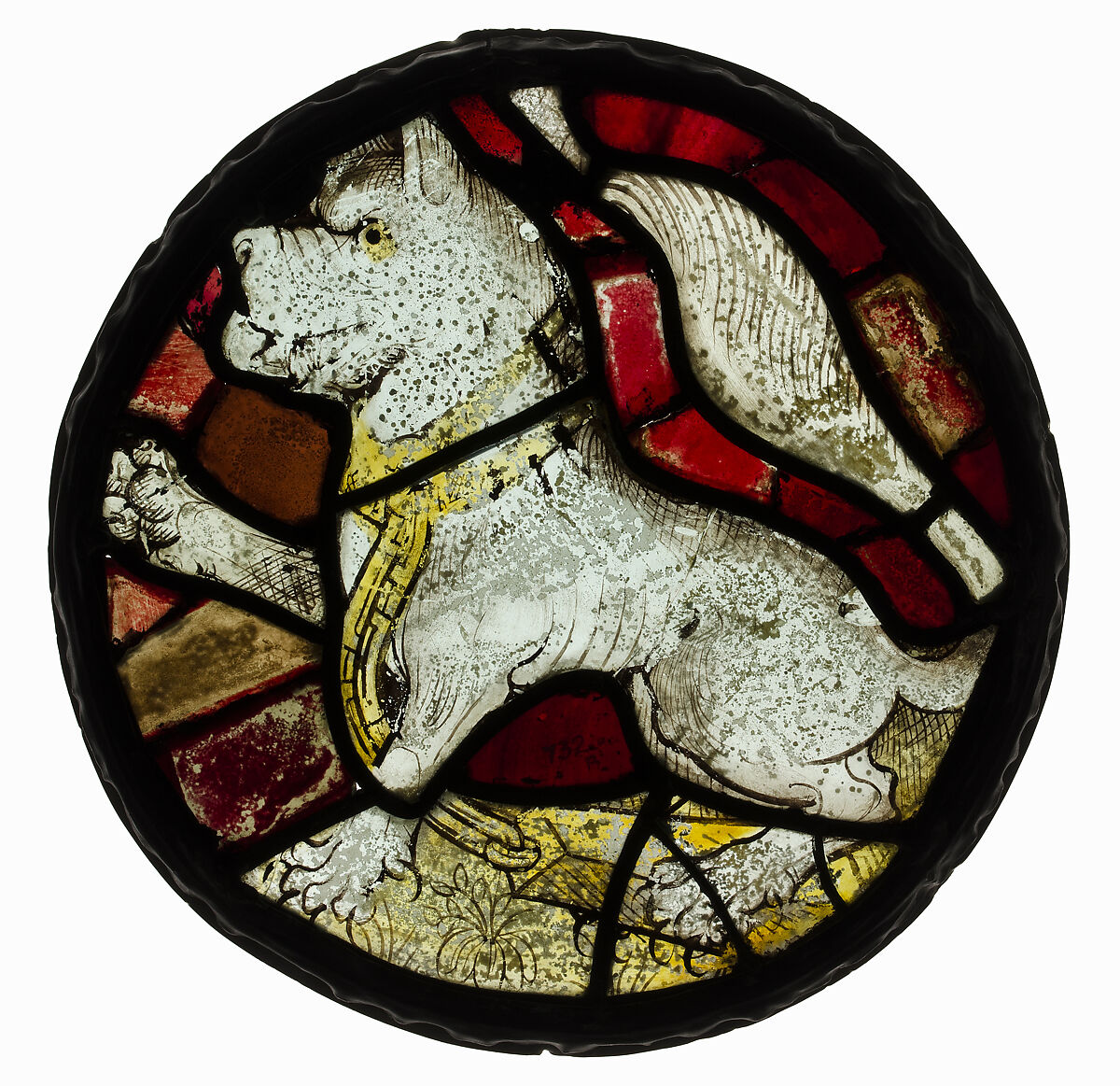 Roundel, Stained Glass, British 