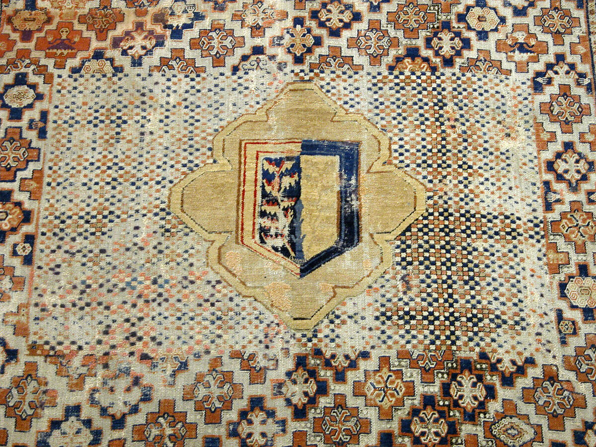 Carpet with Coat of Arms, Wool, Spanish