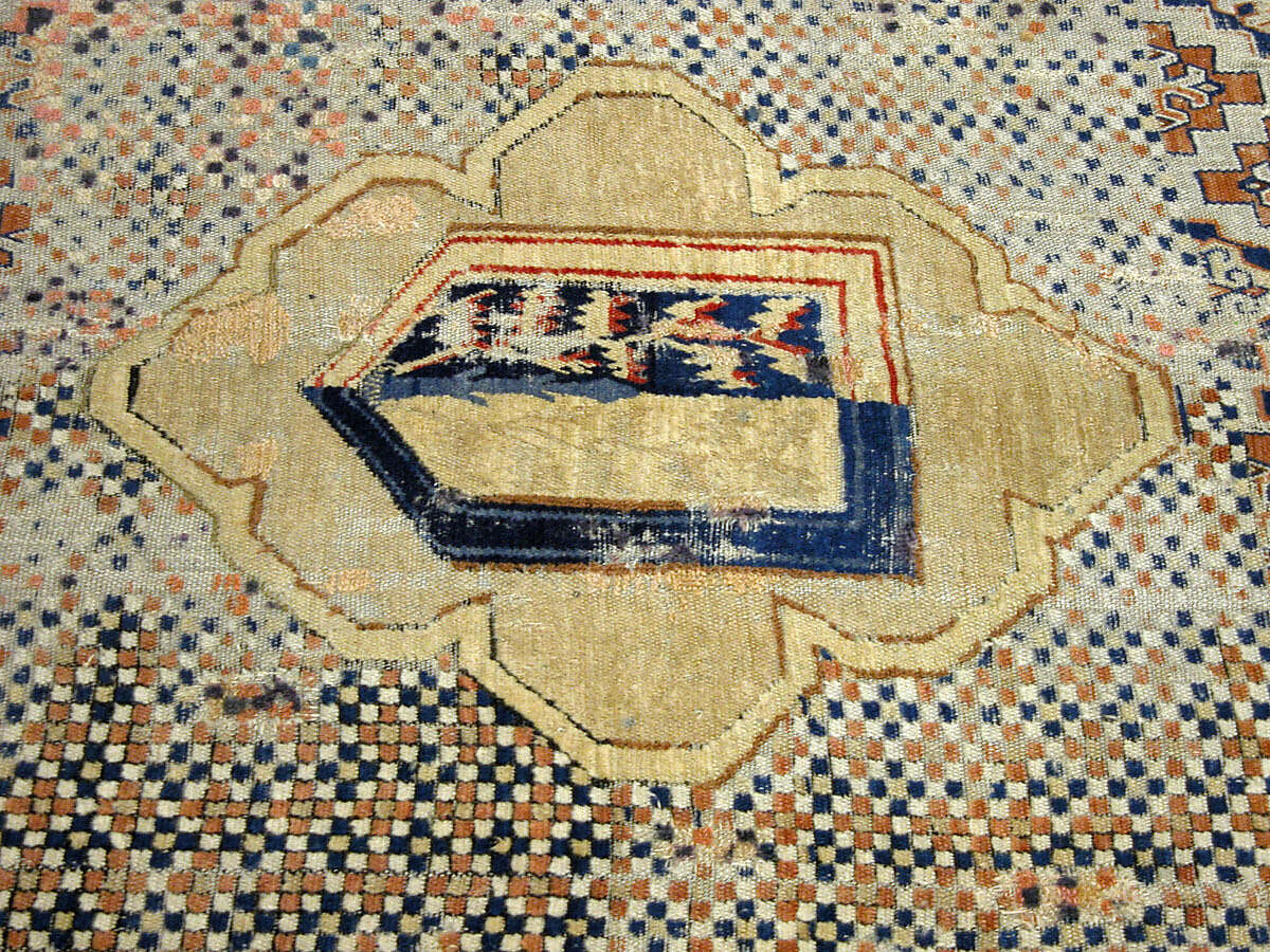 Carpet with Coat of Arms, Wool, Spanish