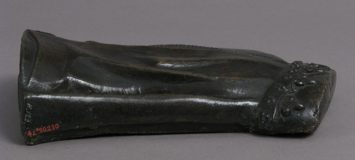 Plaque, Anne of Brittany, Copper alloy, French