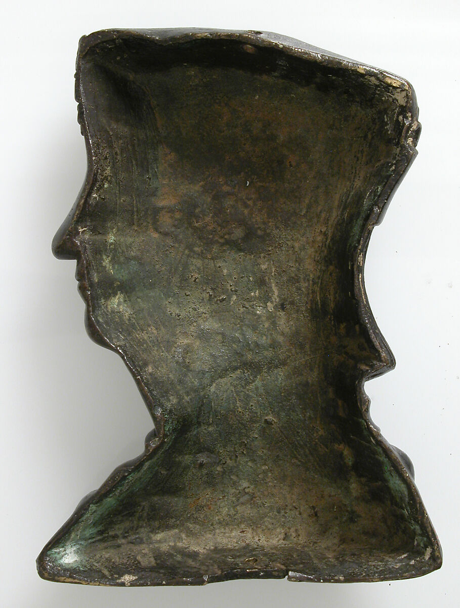 Plaque, Louis XII, Copper alloy, French