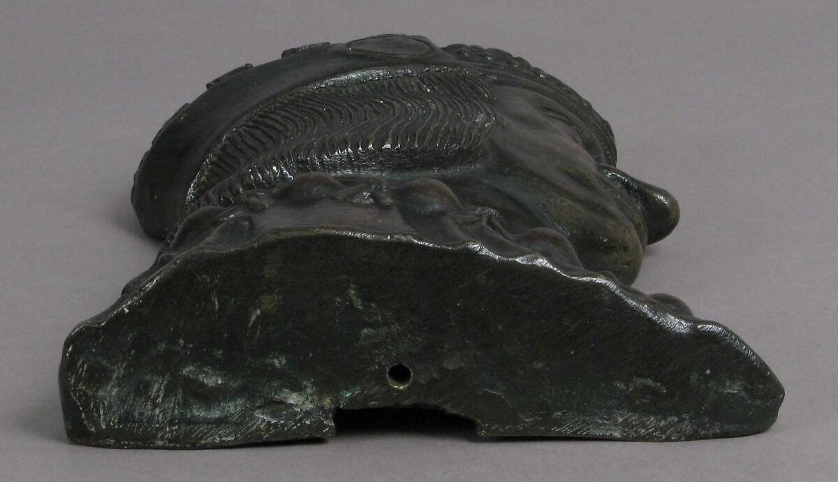 Plaque, Louis XII, Copper alloy, French