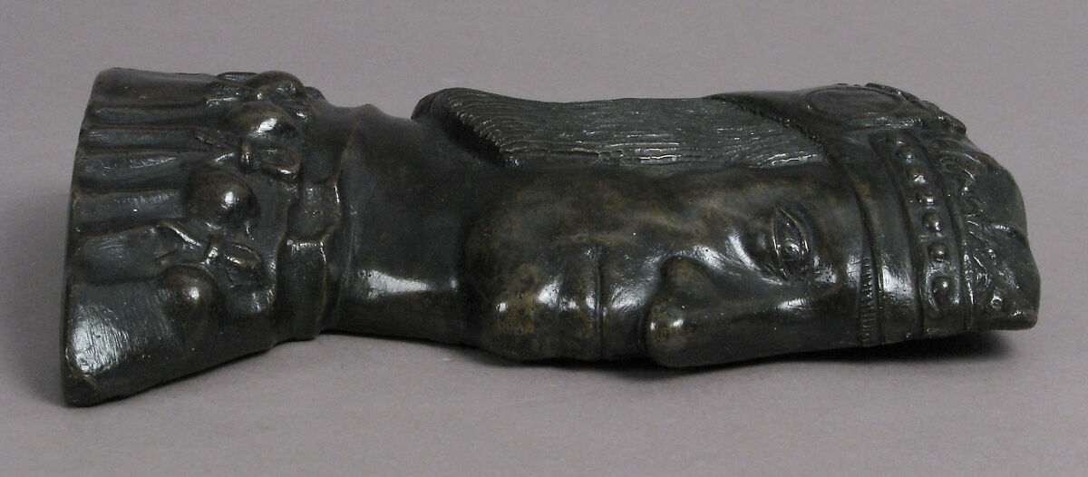 Plaque, Louis XII, Copper alloy, French