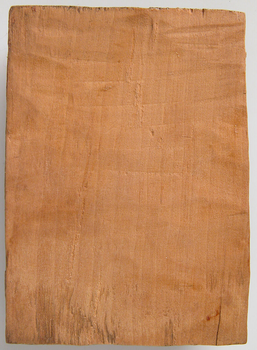 Miniature Relief of a Saint Luke at His Writing Table, Wood, polychromy, gilding, German