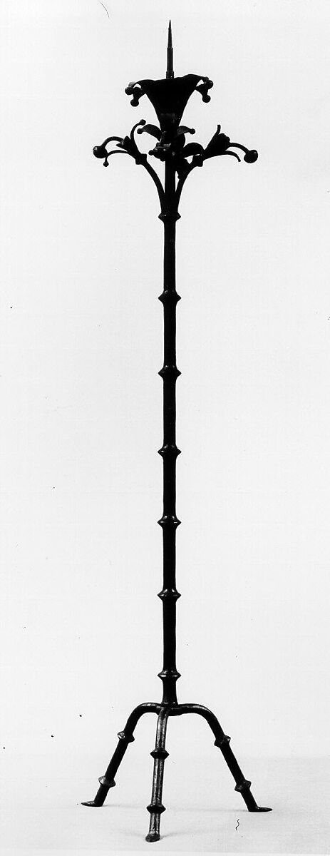 Candelabra, Wrought iron, Spanish 