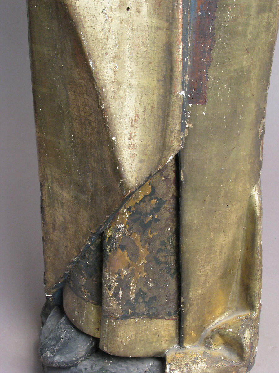 Saint Barbara, Limewood with paint and gilding, German