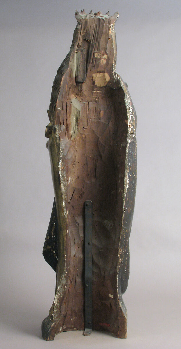 Saint Barbara, Limewood with paint and gilding, German