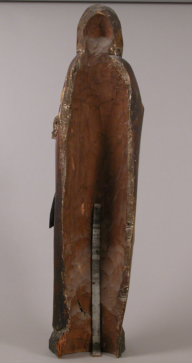 Saint John the Baptist, Limewood with paint and gilding, German