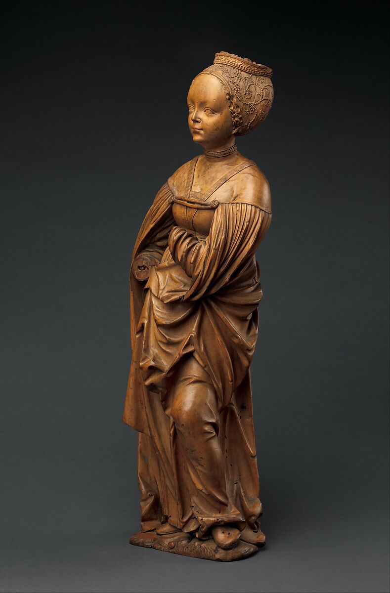 Saint Barbara, Limewood, German