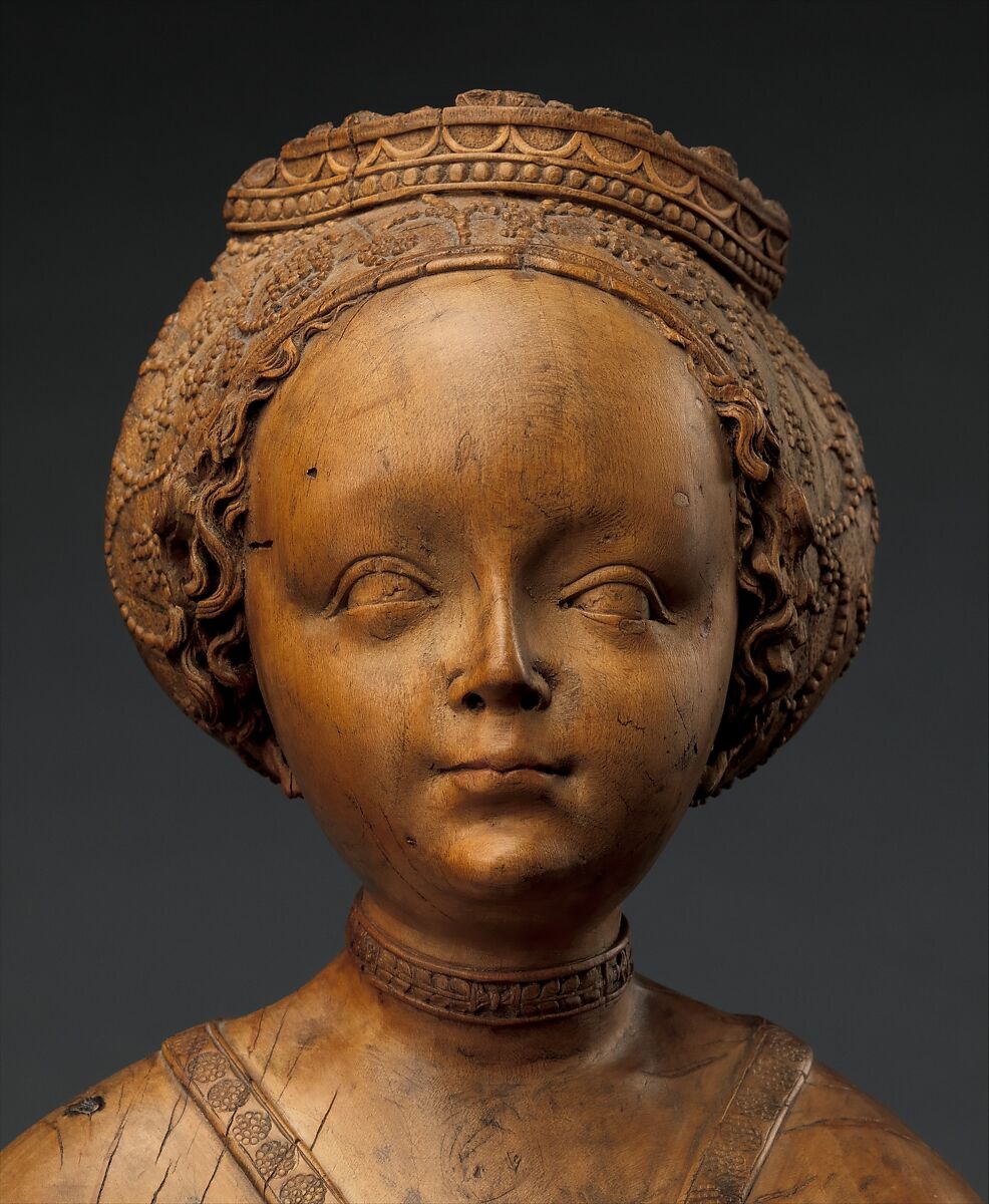 Saint Barbara, Limewood, German