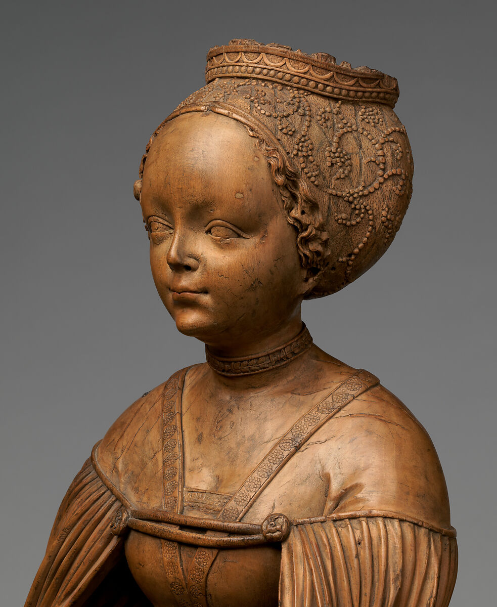 Saint Barbara, Limewood, German