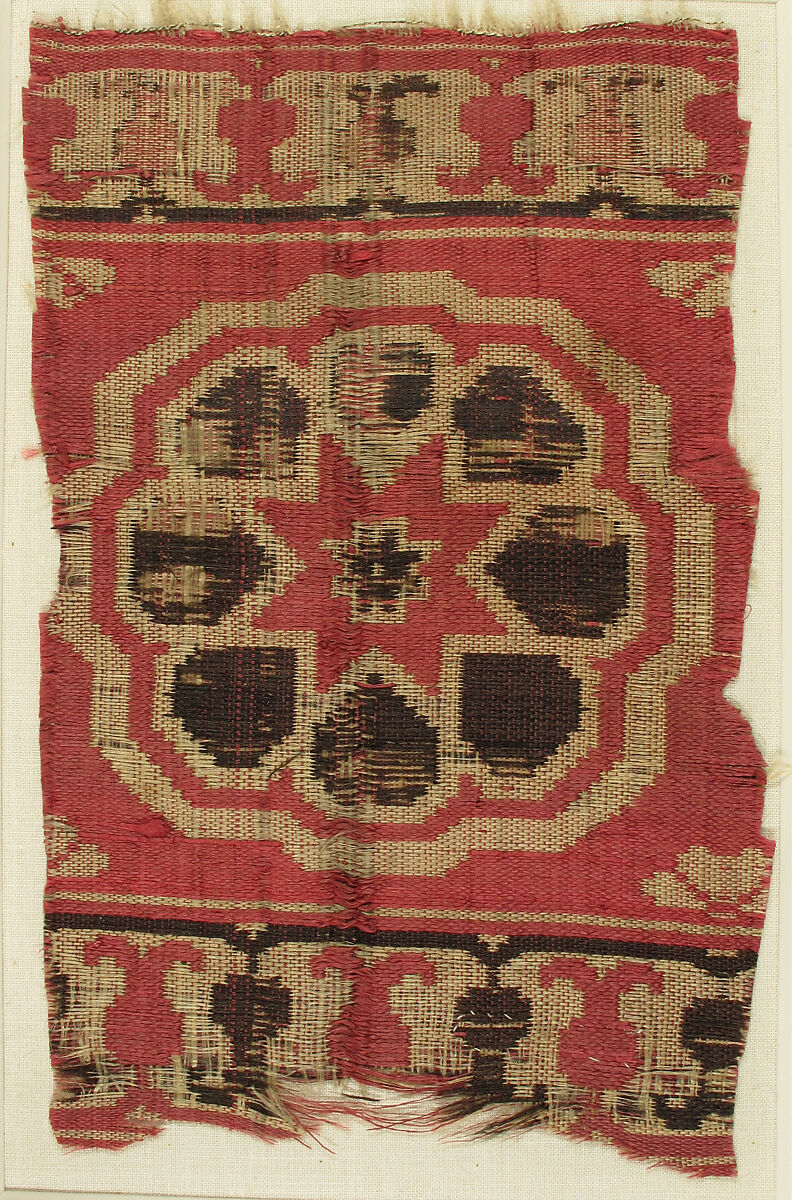 Textile, Silk, metal thread, Spanish 