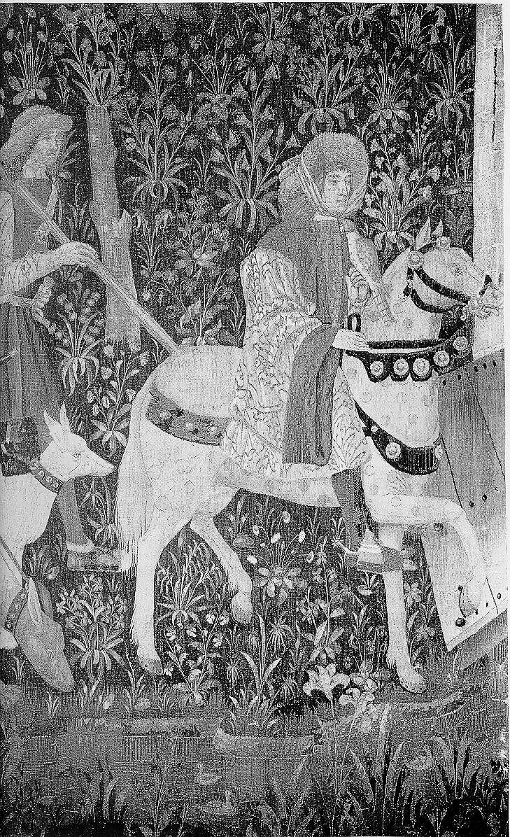 A Hunter Returning to a Castle (From Incidents in a Stag Hunt), Wool warp, wool wefts, South Netherlandish