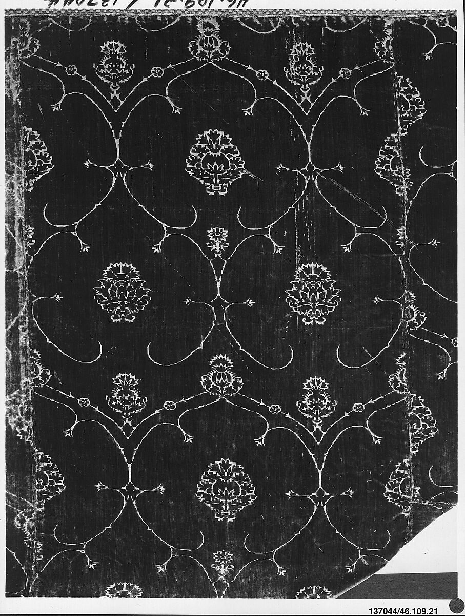 Cope, silk and metal thread on silk, Italian