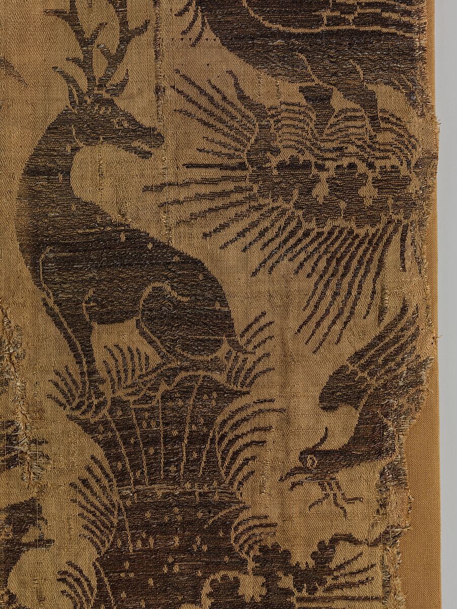 Textile, Silk, metal thread, Italian