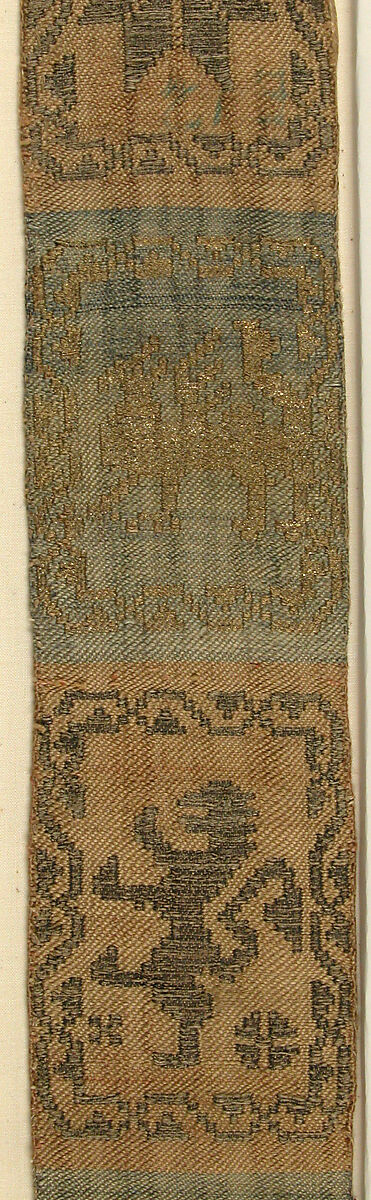 Band, Silk, metal thread, Italian (?)