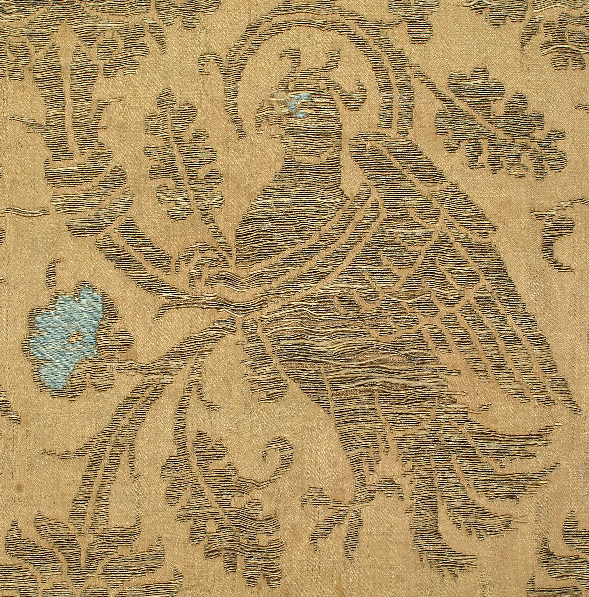 Textile, Silk, metal thread, Italian