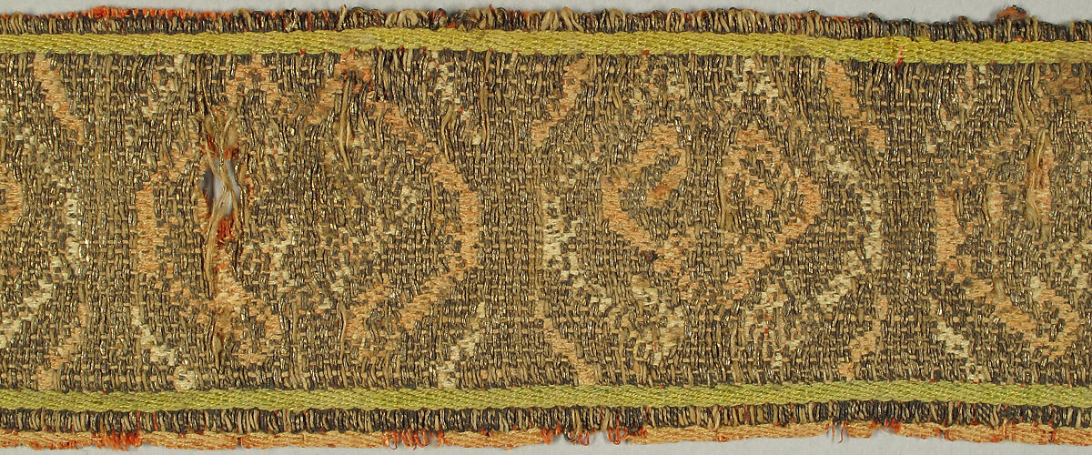 Textile, Silk, metal thread, German (?)