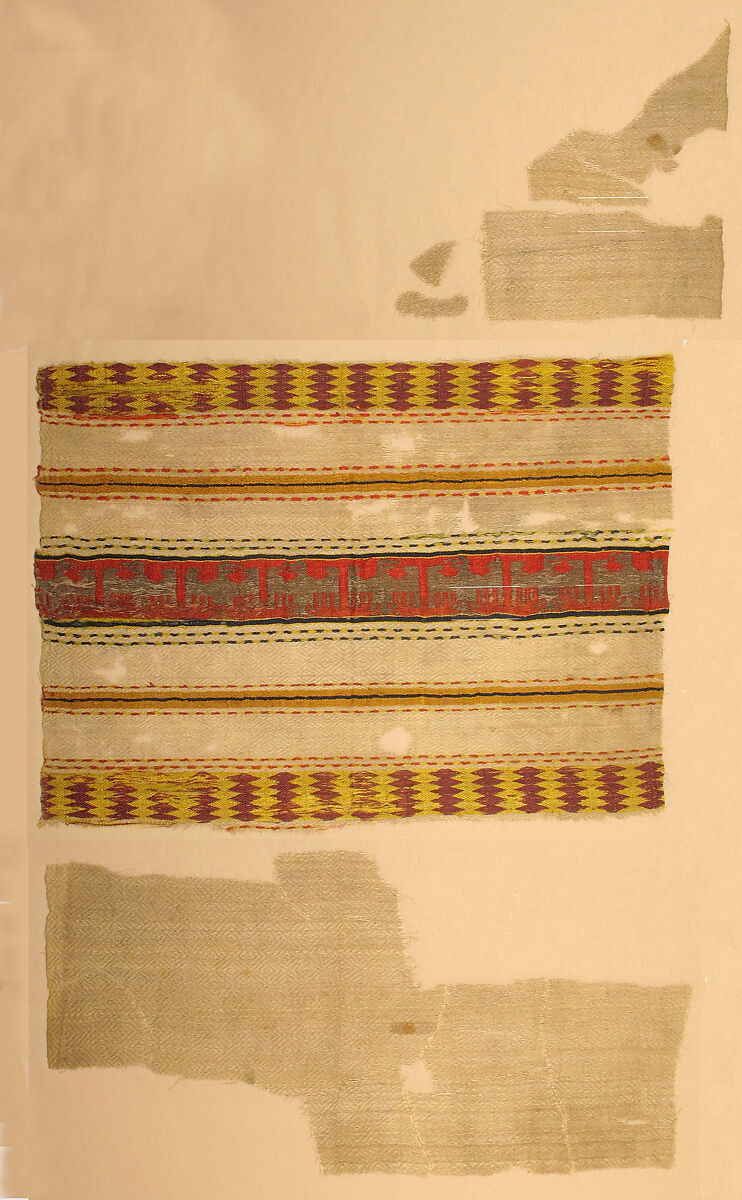 Liturgical Towel, Linen, silk & metal thread, Italian 