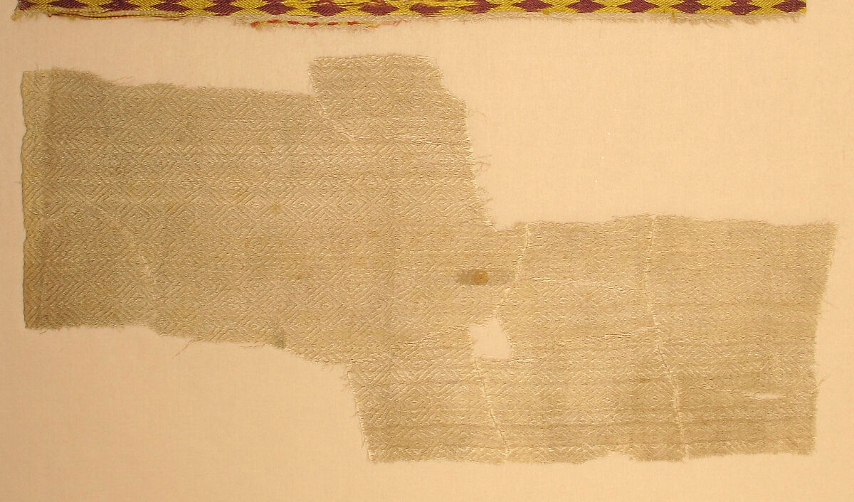 Liturgical Towel, Linen, silk & metal thread, Italian