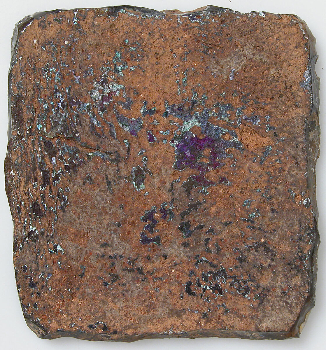 Tile, Gold Glass, Syrian