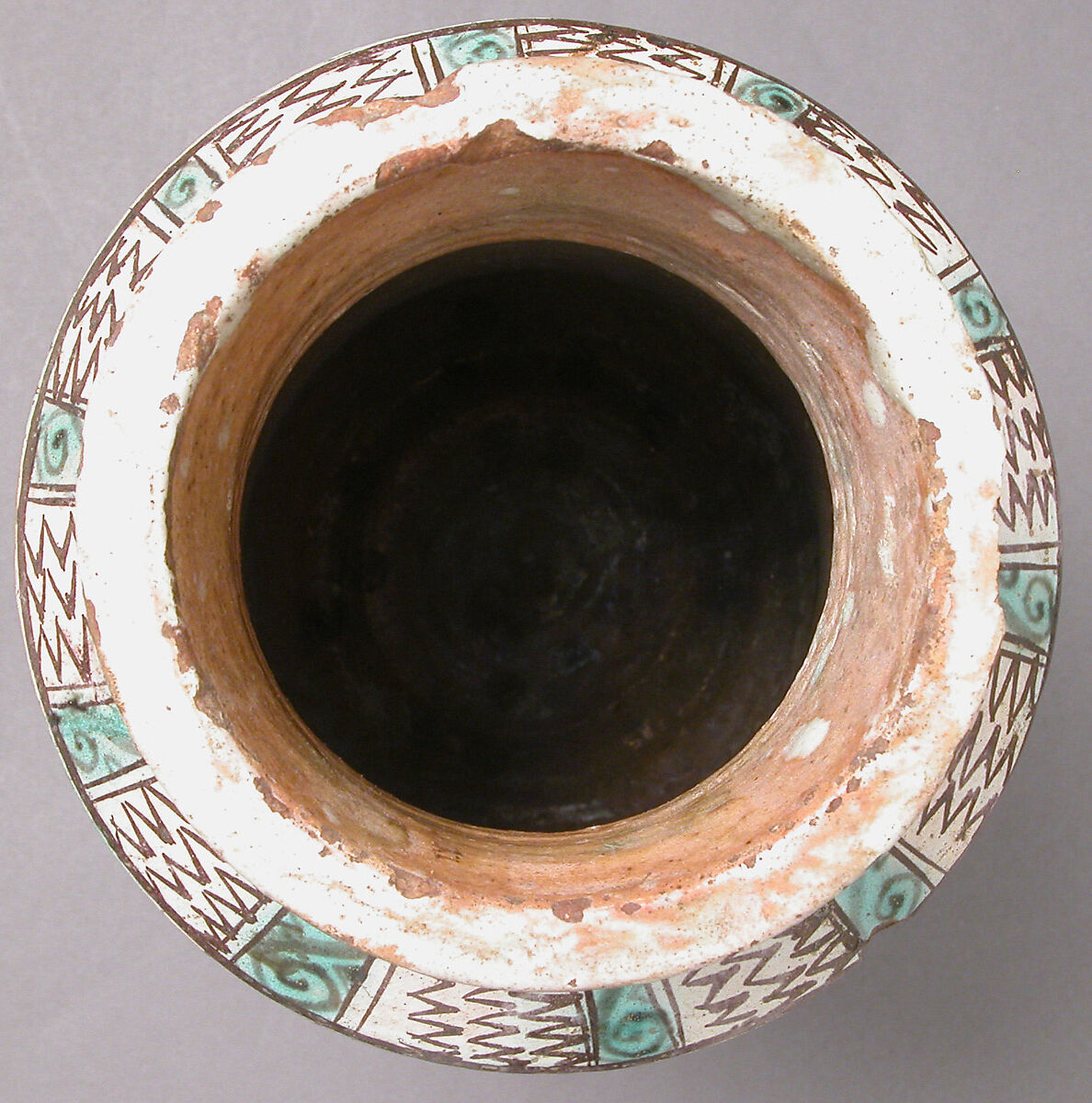 Pharmacy Jar, Tin-glazed earthenware, Spanish