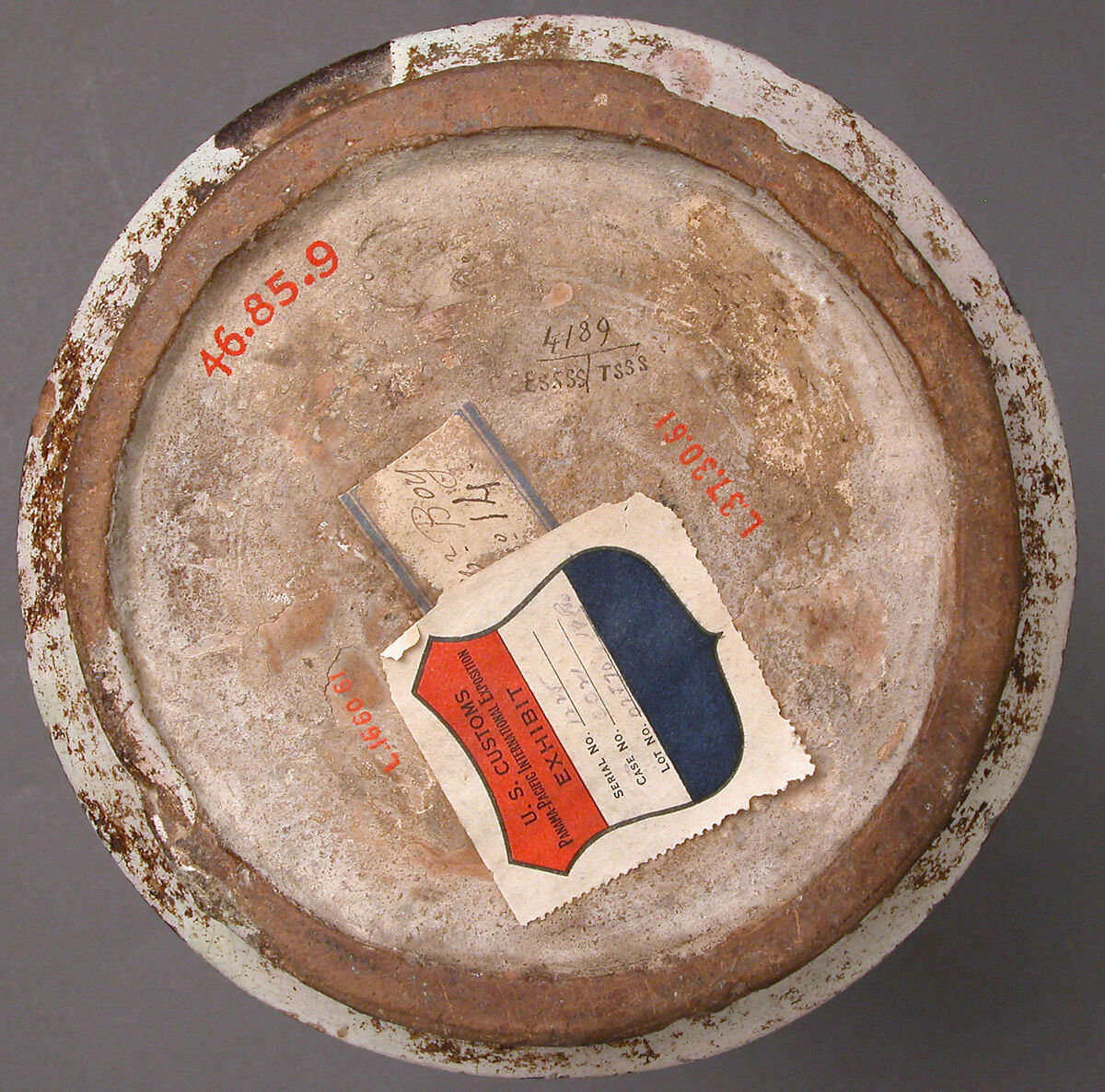 Pharmacy Jar, Tin-glazed earthenware, Spanish