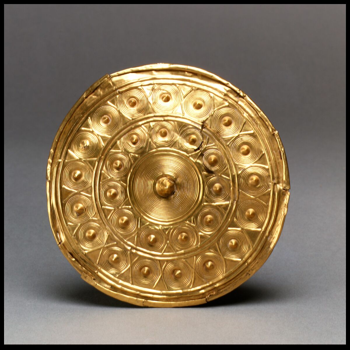 Disk from a Reel, Gold, Irish 