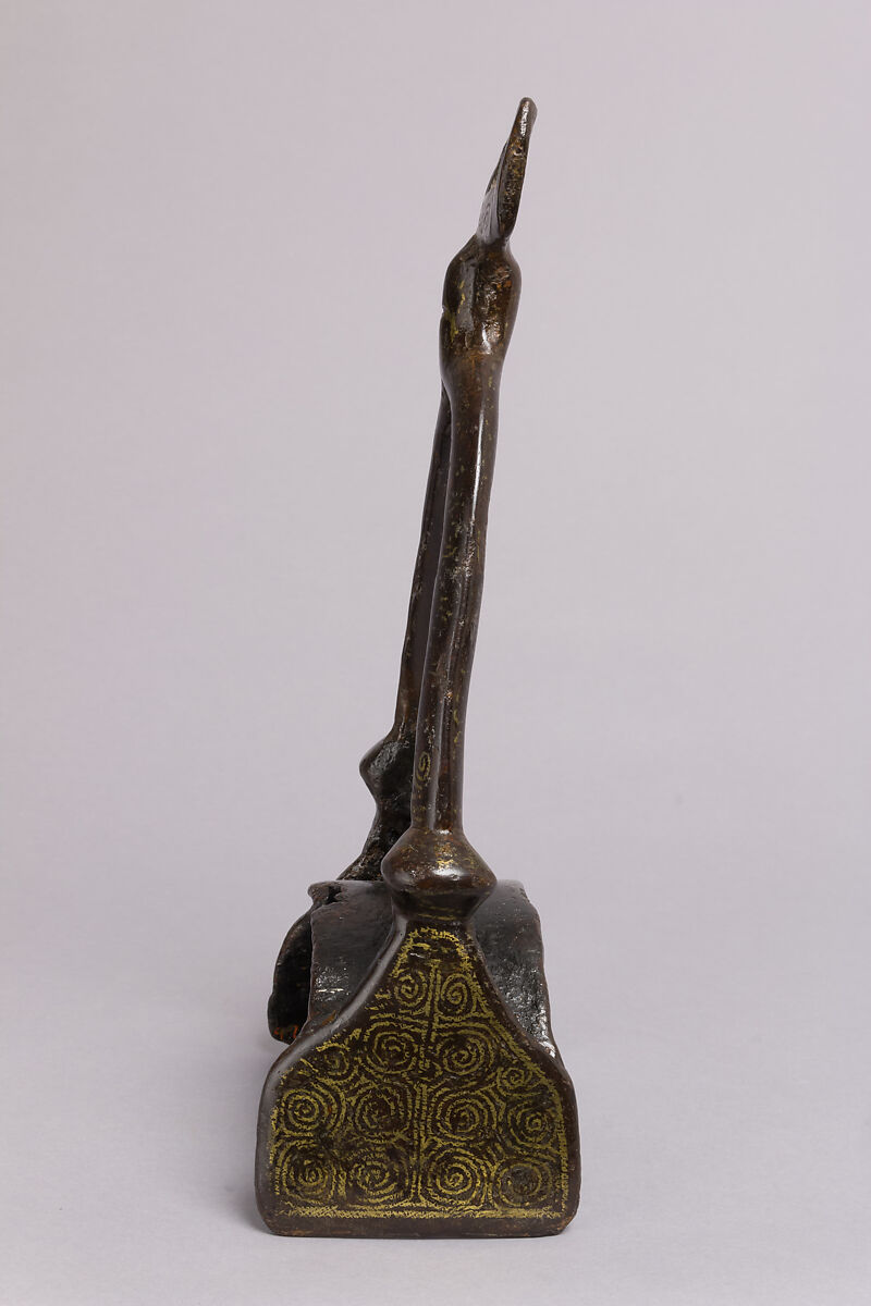 Stirrup, Iron with copper alloy inlay, Anglo-Scandinavian