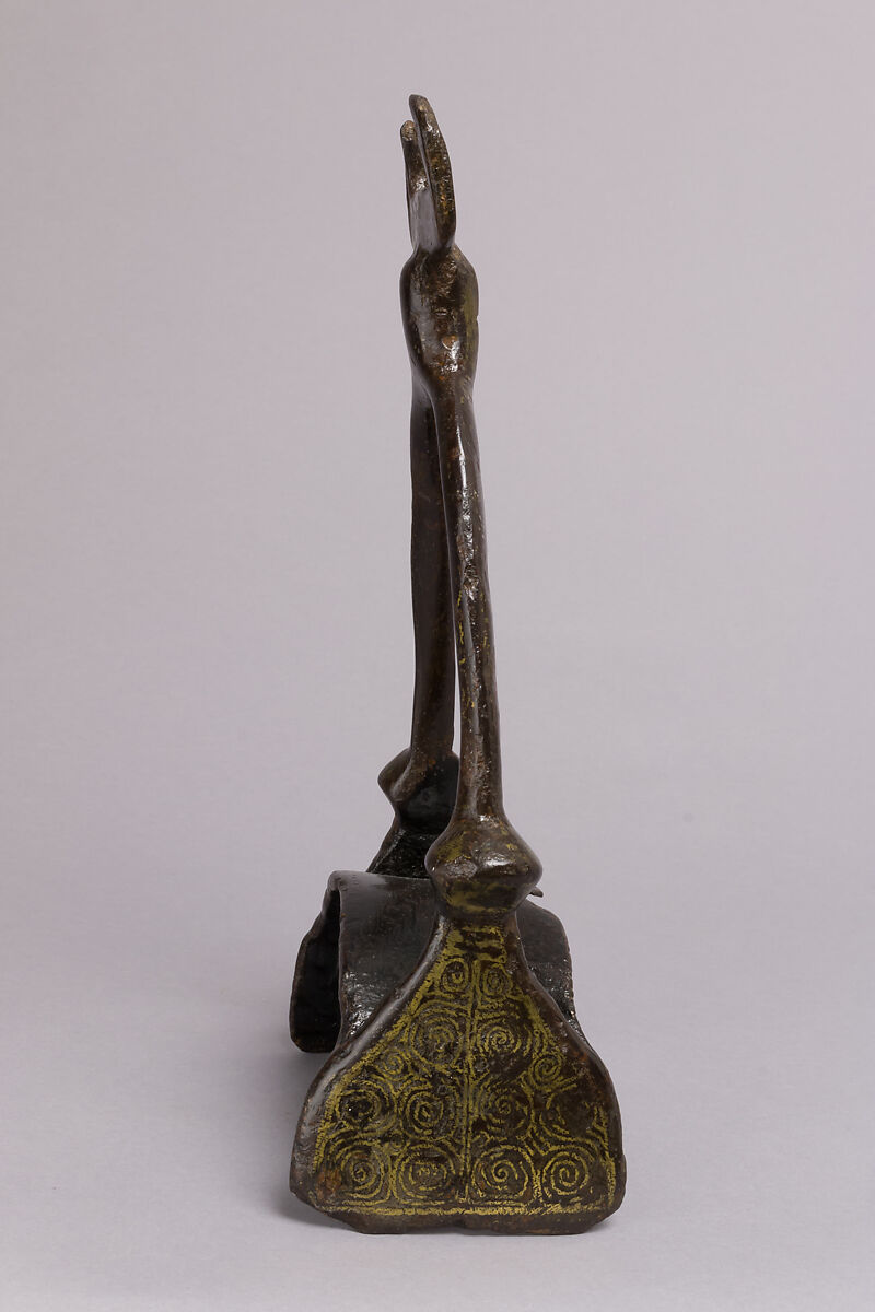 Stirrup, Iron with copper alloy inlay, Anglo-Scandinavian