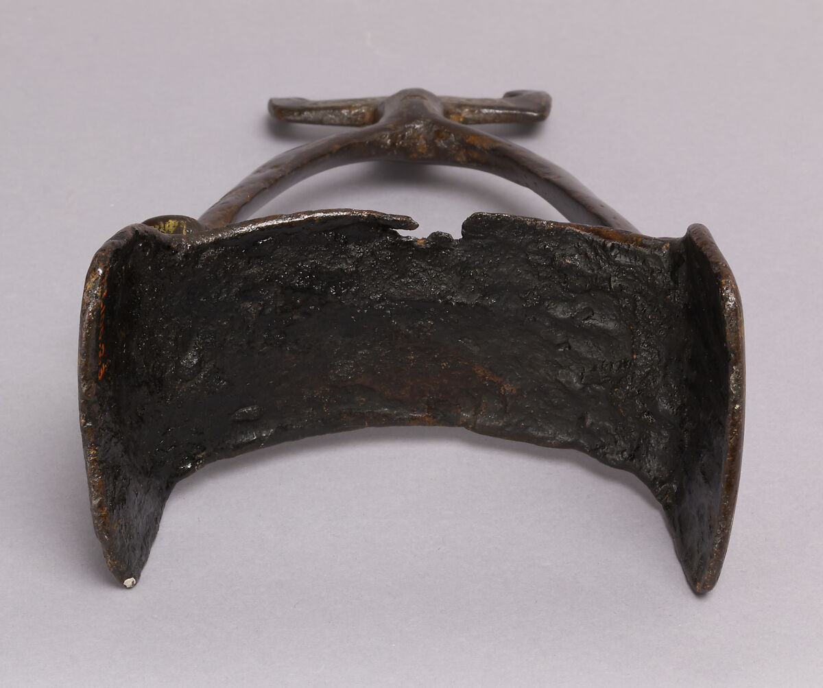 Stirrup, Iron with copper alloy inlay, Anglo-Scandinavian