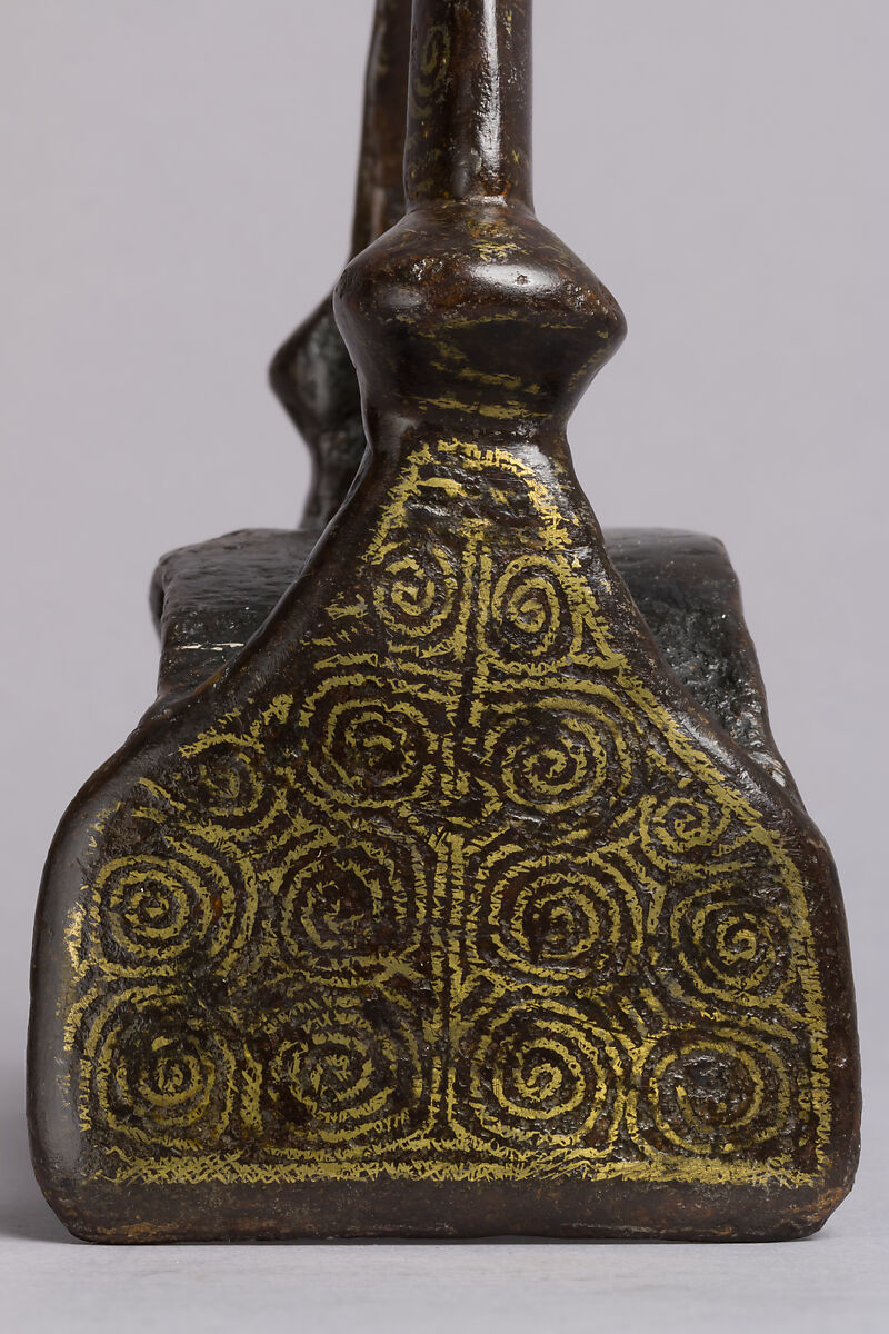 Stirrup, Iron with copper alloy inlay, Anglo-Scandinavian