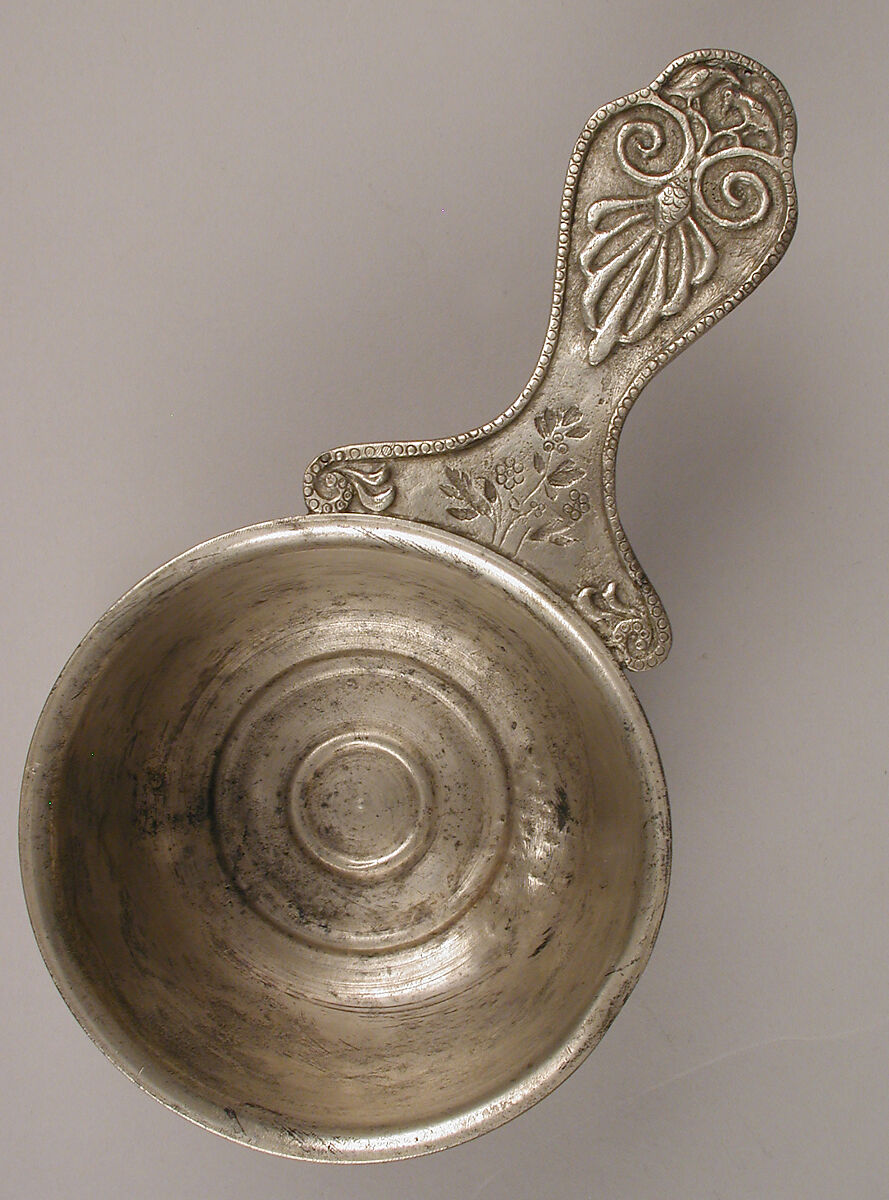 Silver Patera (Saucepan-Shaped Vessel), Silver, Late Roman