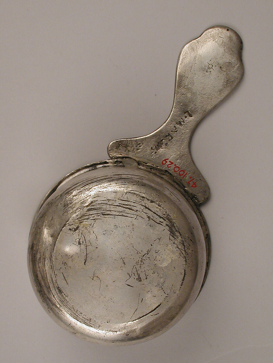 Silver Patera (Saucepan-Shaped Vessel), Silver, Late Roman