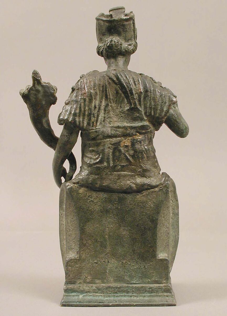 Statuette of the Personification of a City, Copper alloy, Late Roman or Byzantine
