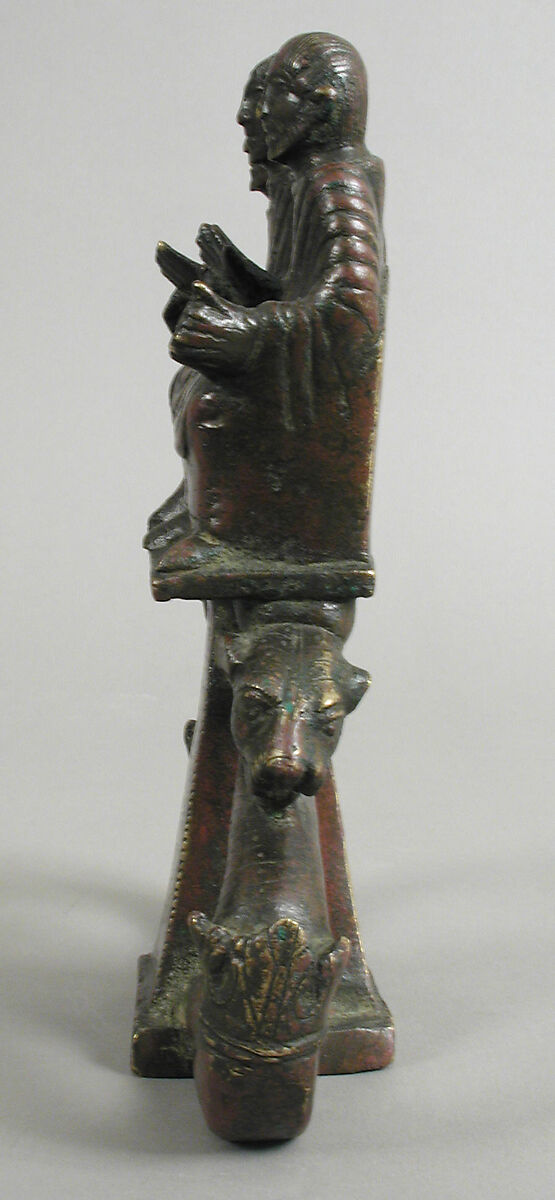 Chariot Mount with Three Figures, Copper Alloy, Late Roman or Byzantine