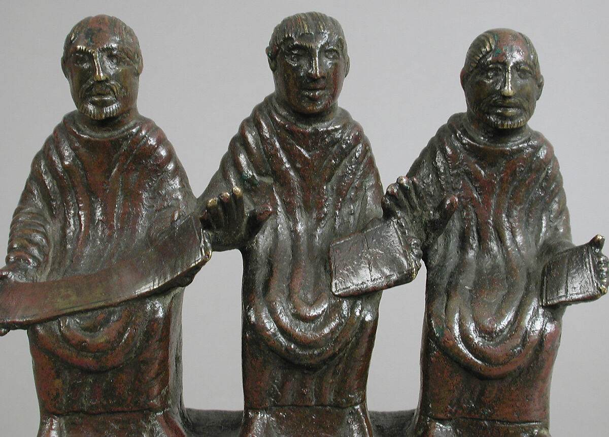 Chariot Mount with Three Figures, Copper Alloy, Late Roman or Byzantine