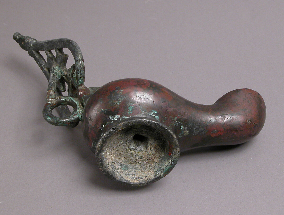 Lamp, Bronze, Byzantine
