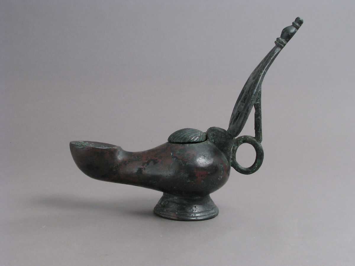 Lamp, Bronze, Byzantine