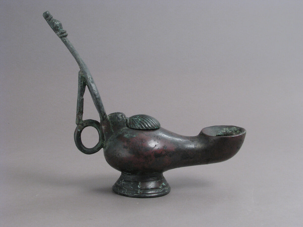 Lamp, Bronze, Byzantine