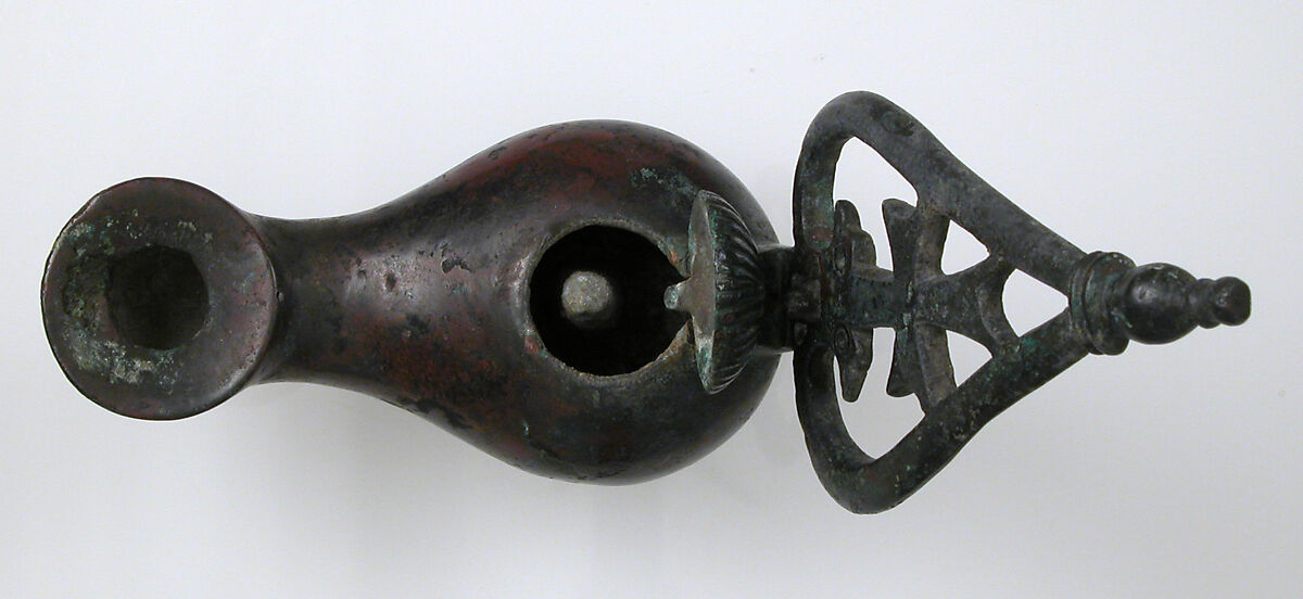 Lamp, Bronze, Byzantine
