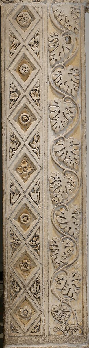 Doorway from the Church of San Nicolò, San Gemini, Marble (Lunense marble from Carrara), Central Italian