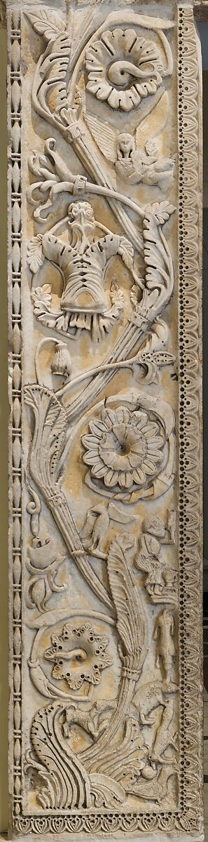 Doorway from the Church of San Nicolò, San Gemini, Marble (Lunense marble from Carrara), Central Italian