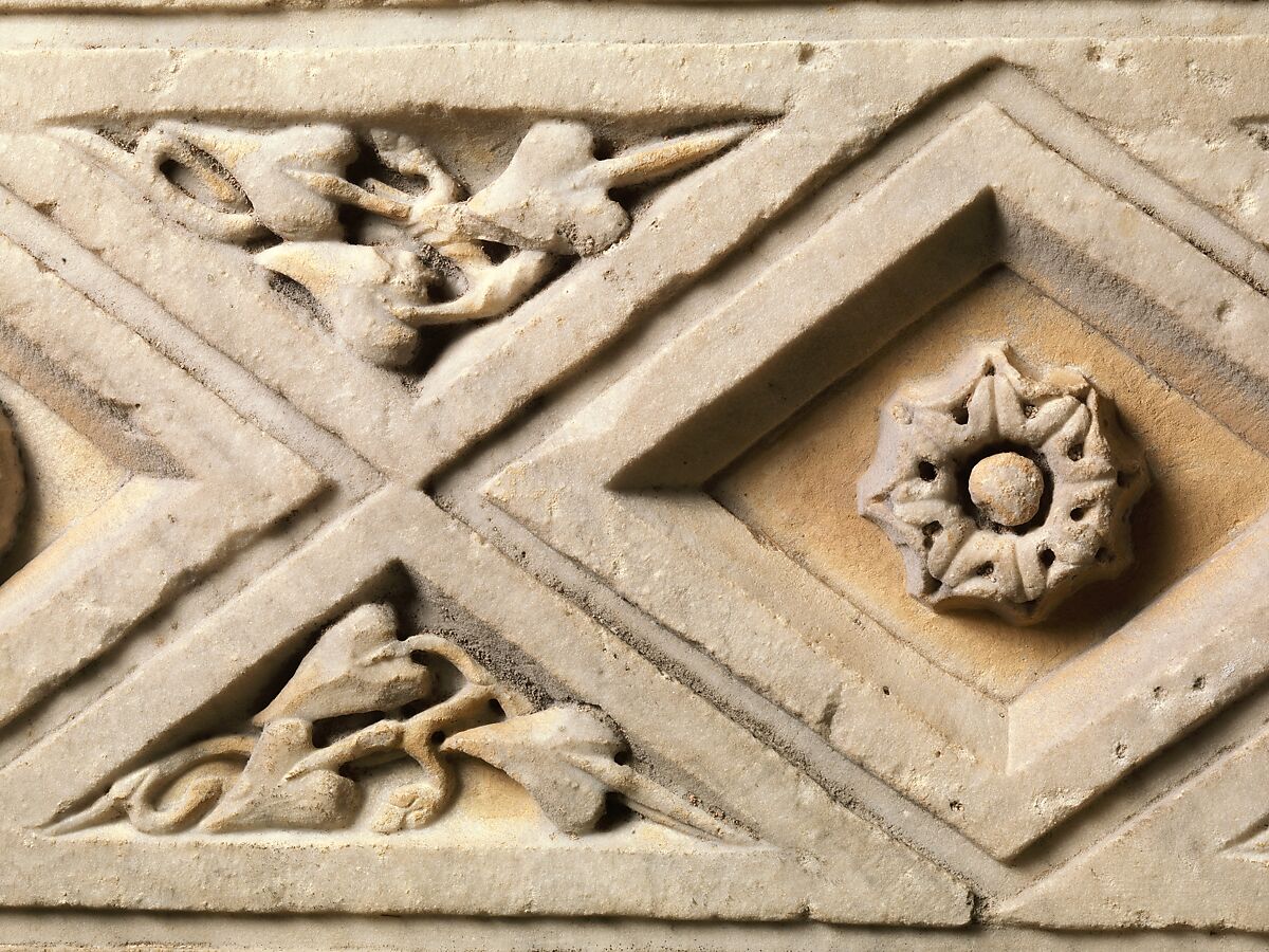 Doorway from the Church of San Nicolò, San Gemini, Marble (Lunense marble from Carrara), Central Italian