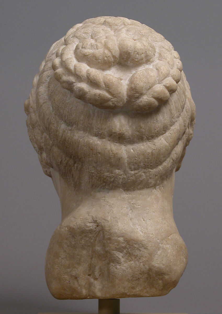 Head of a Woman, Marble, Byzantine