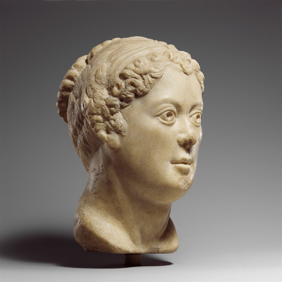 Head of a Woman, Marble, Byzantine