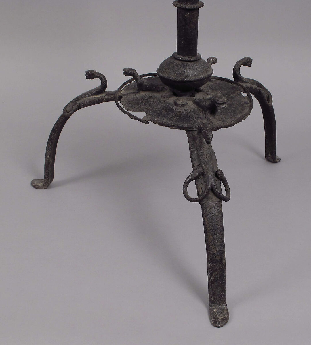 Candlestick, Iron, French or Italian