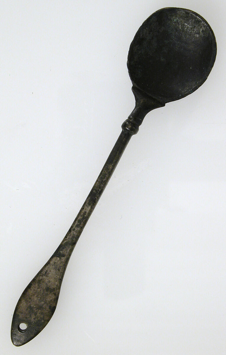 Spoon, Bronze, Roman 