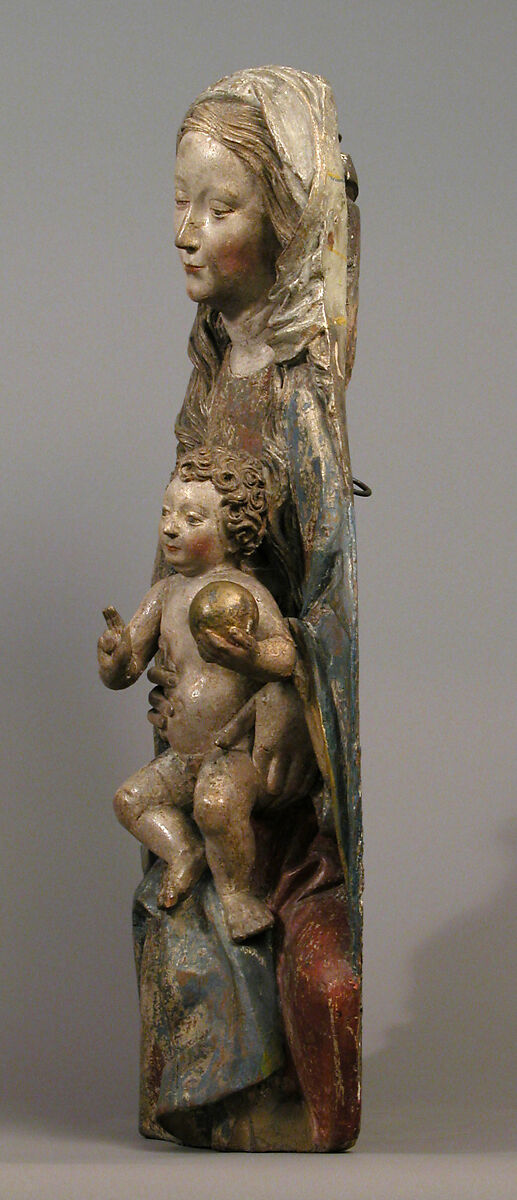 Holy Family, Niclaus Weckmann (German, 1481–ca. 1526), Limewood with traces of paint and gilding, South German