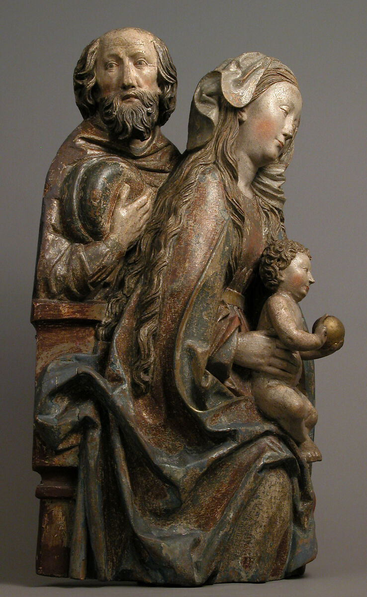 Holy Family, Niclaus Weckmann (German, 1481–ca. 1526), Limewood with traces of paint and gilding, South German